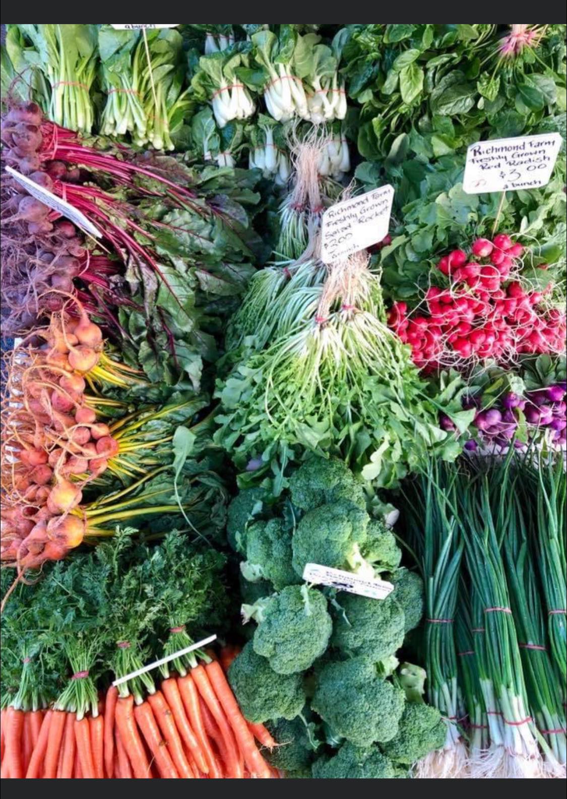 various vegetables on a market stall.vegetables ona market stall.